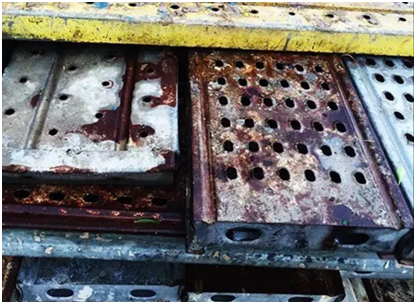 質(zhì)量不好的鋼跳板