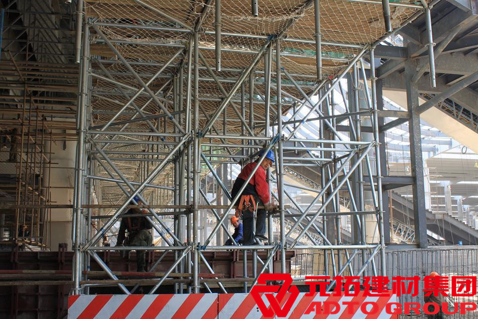 建筑工地腳手架搭設規范之立桿基礎