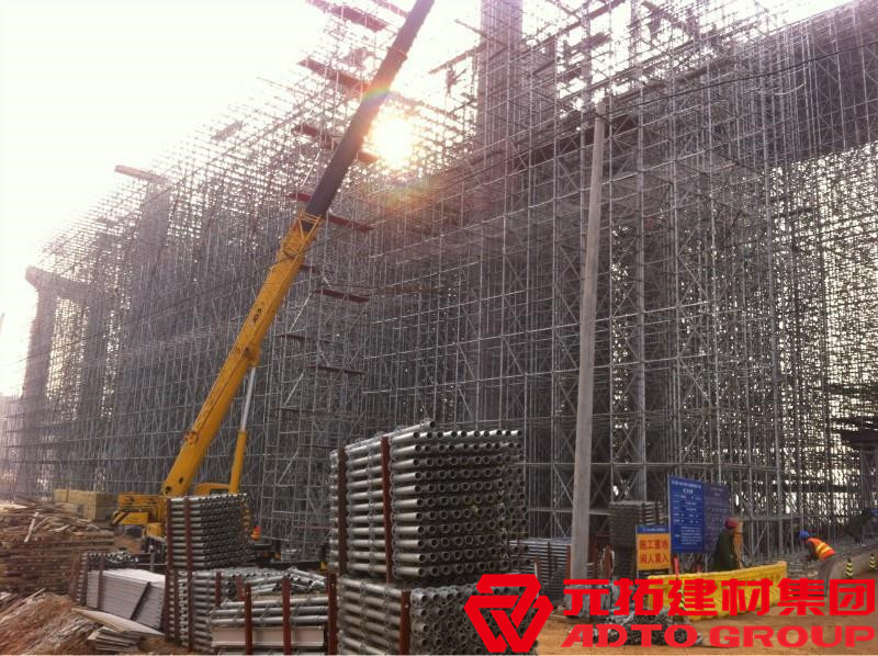 一噸盤扣式腳手架出租一天多少錢？