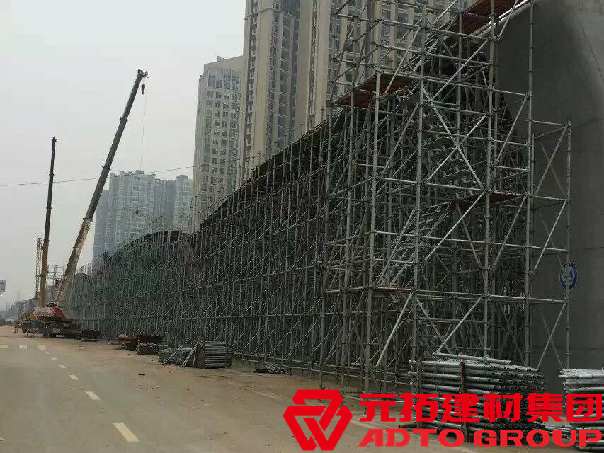 什么是盤扣腳手架？和傳統腳手架有什么不同？