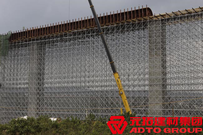 盤扣式腳手架的日常維護(hù)與拆除