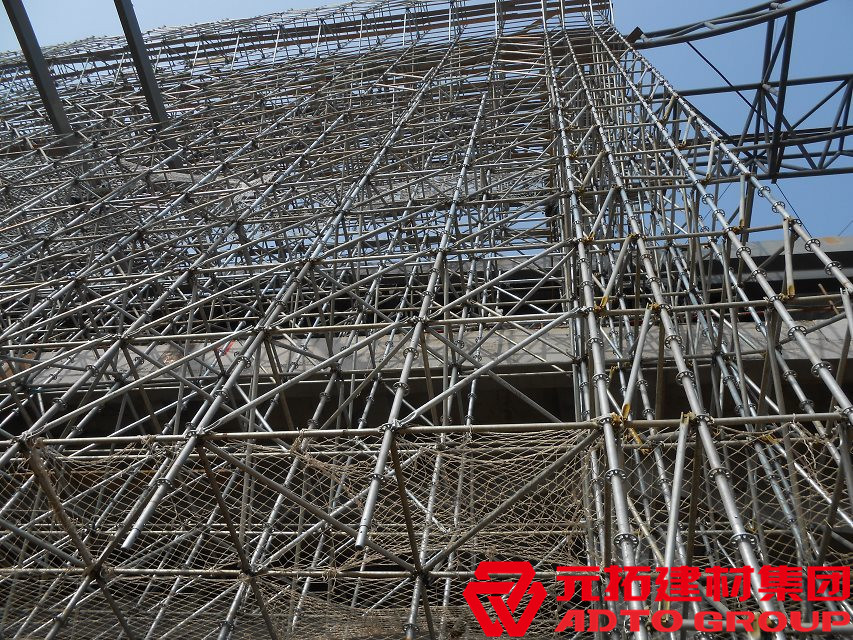 安裝使用盤扣式腳手架過程中需要注意的地方