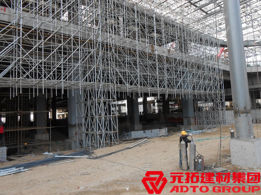 一平方盤扣式腳手架租金成本多少?