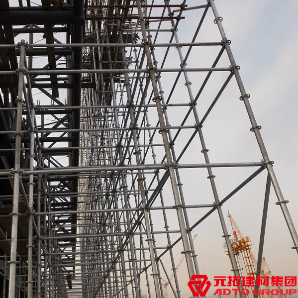 盤扣式腳手架主要由哪些部分組成?