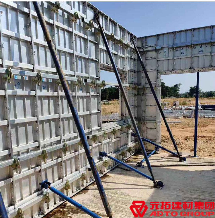 泰國排屋使用元拓鋁合金模板建造