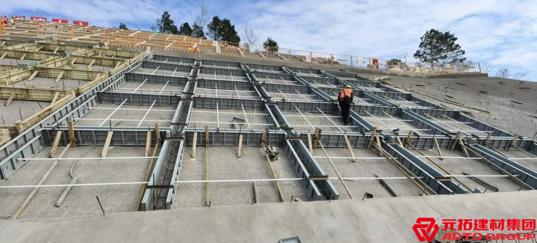 元拓鋁合金模板應用于平陸運河超級工程