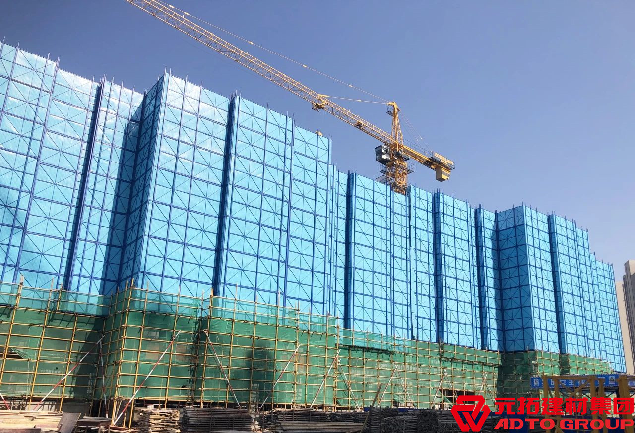 湖南瀏陽創意錦秀小區使用元拓鋁合金模板