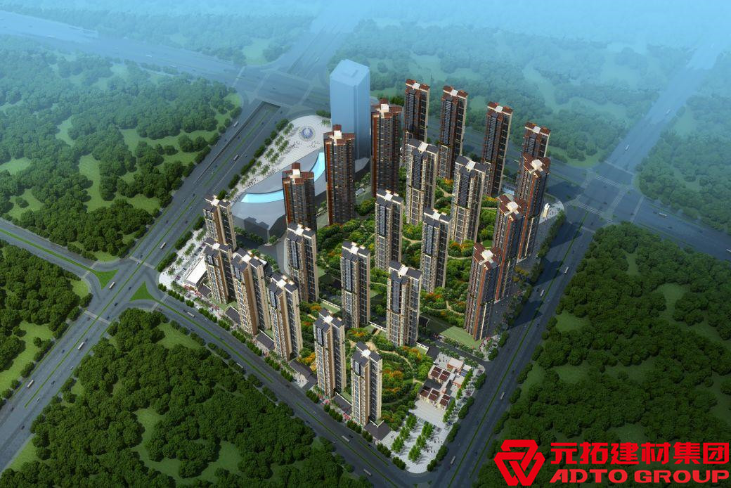 成都華潤二十四城項目工程使用元拓木模板