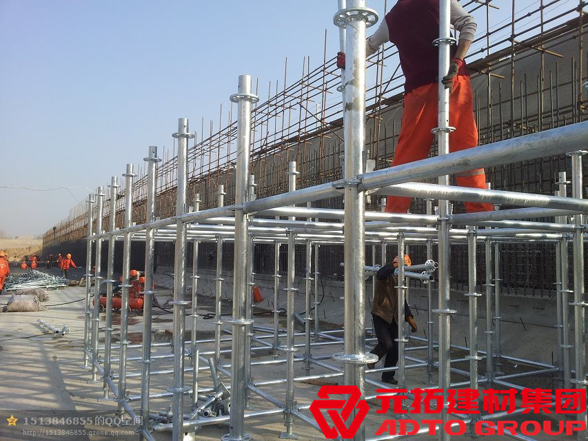 重慶訂購加工盤扣式腳手架多少錢一噸?