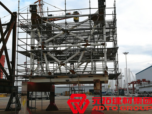 蘇州招商局重工 使用產品：圓盤腳手架