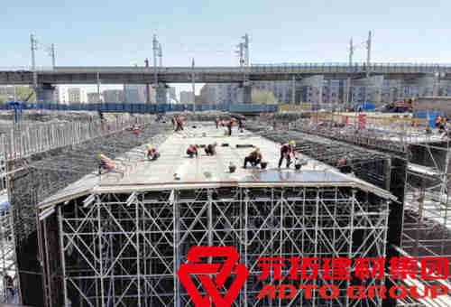 內蒙古呼和浩特市鐵路下穿立交橋