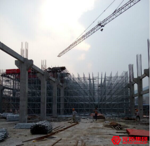 浙江諸暨次塢鑄造廠房高支模項目工程圖