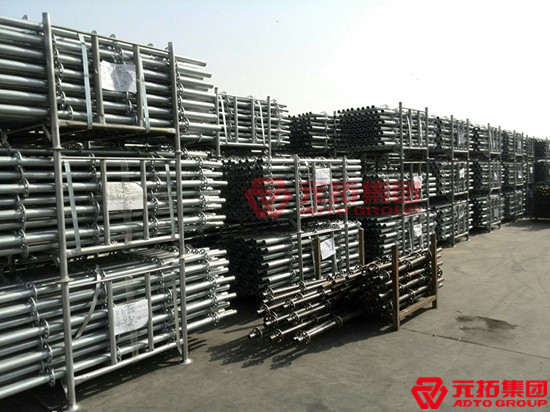 元拓盤扣式腳手架工廠打包圖