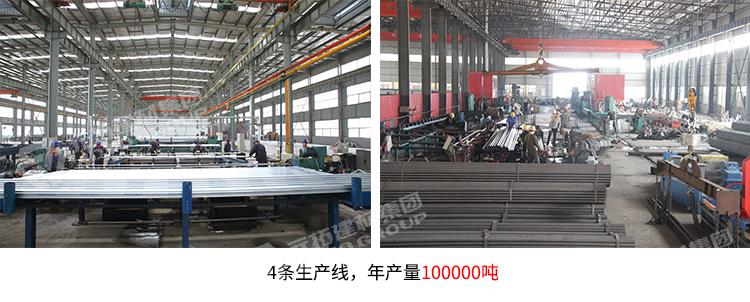 元拓鍍鋅架子管研發與檢
測