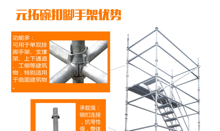 元拓碗扣腳手架優勢