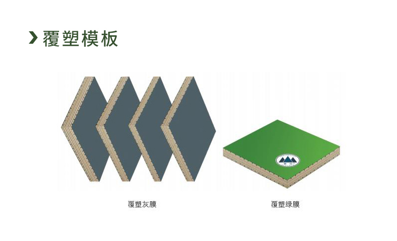 覆塑模板  產品特點