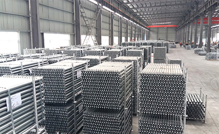 元拓盤扣式腳手架斜拉桿陳列圖