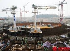 陽江核電站  使用產品：門式腳手架   鋼跳板