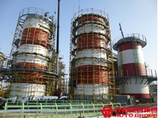 濟南煉油廠使用元拓鋼跳板