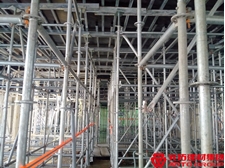 越南estella住宅樓項目使用元拓盤扣式腳手架