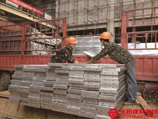 元拓鋼跳板應用于江西九江電廠