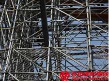 元拓盤扣式腳手架應用于江西九江電廠